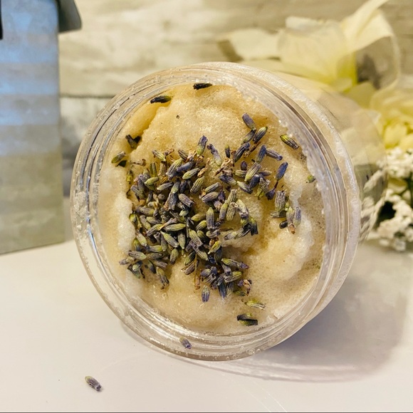 Lavender French Vanilla Goat Milk Cane Sugar Scrub - Picture 3 of 3